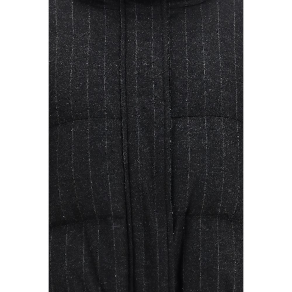 Gray Wool Oves Aries Full-Length Jacket