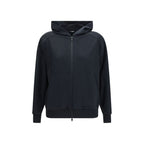 Black Cotton Sweatshirt