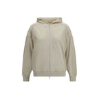 Beige Cotton Sweatshirt
