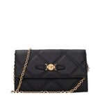 Black Leather Clutch Bag