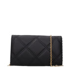 Black Leather Clutch Bag