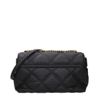 Black Leather Crossbody Bag