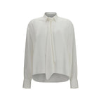 White Silk Dress Shirt