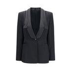 Black Wool Oves Aries Full-Length Jacket