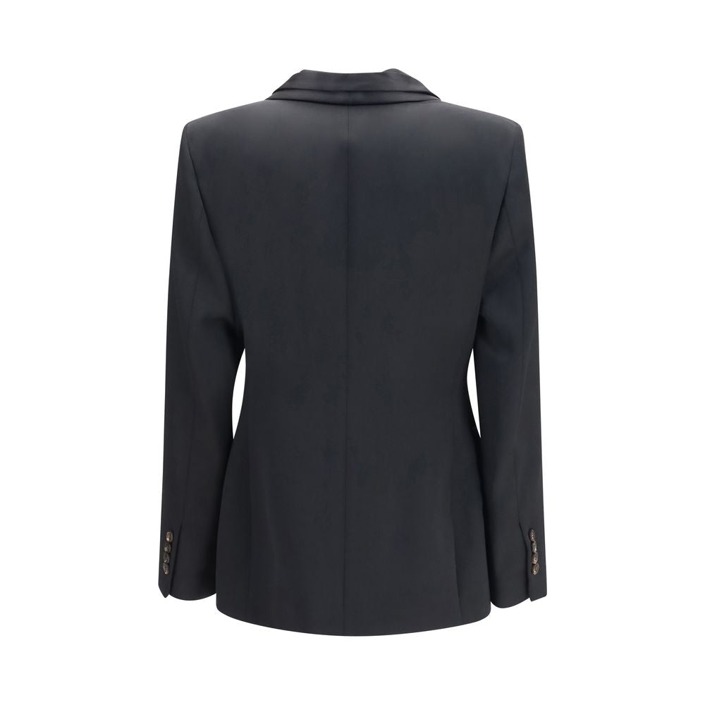 Black Wool Oves Aries Full-Length Jacket