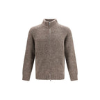 Beige Cashmere Cardigan