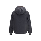 Gray Wool Oves Aries Full-Length Jacket
