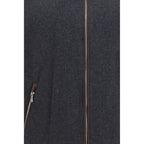 Gray Wool Oves Aries Full-Length Jacket