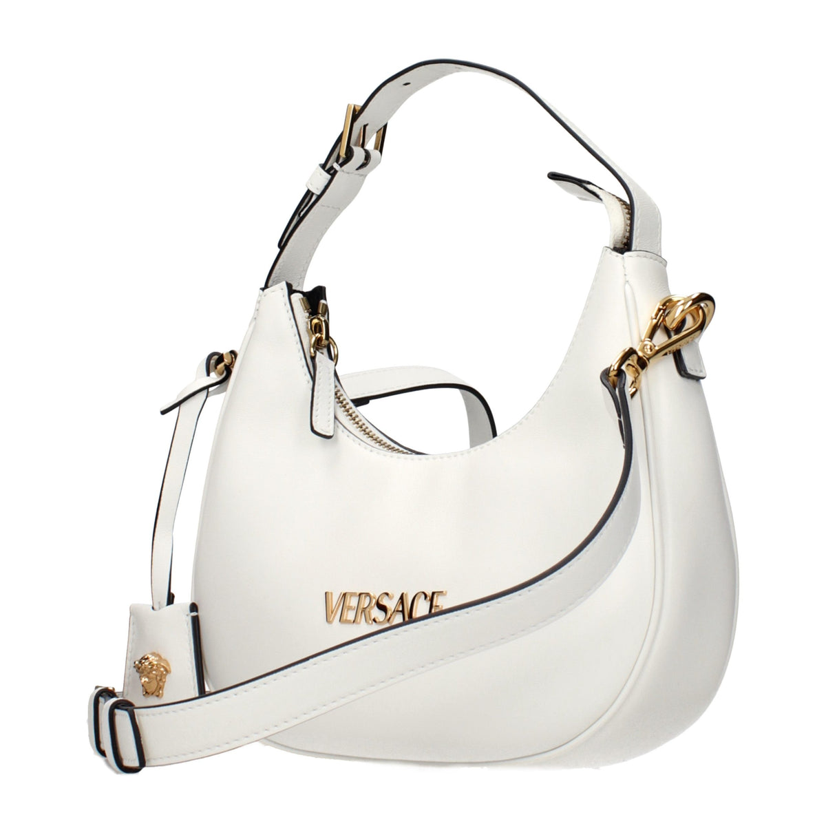 White Leather Handbag