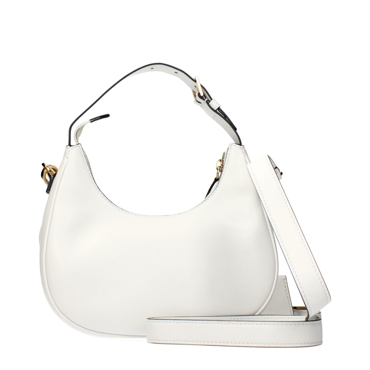 White Leather Handbag