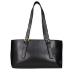 Black Leather Shoulder Bag