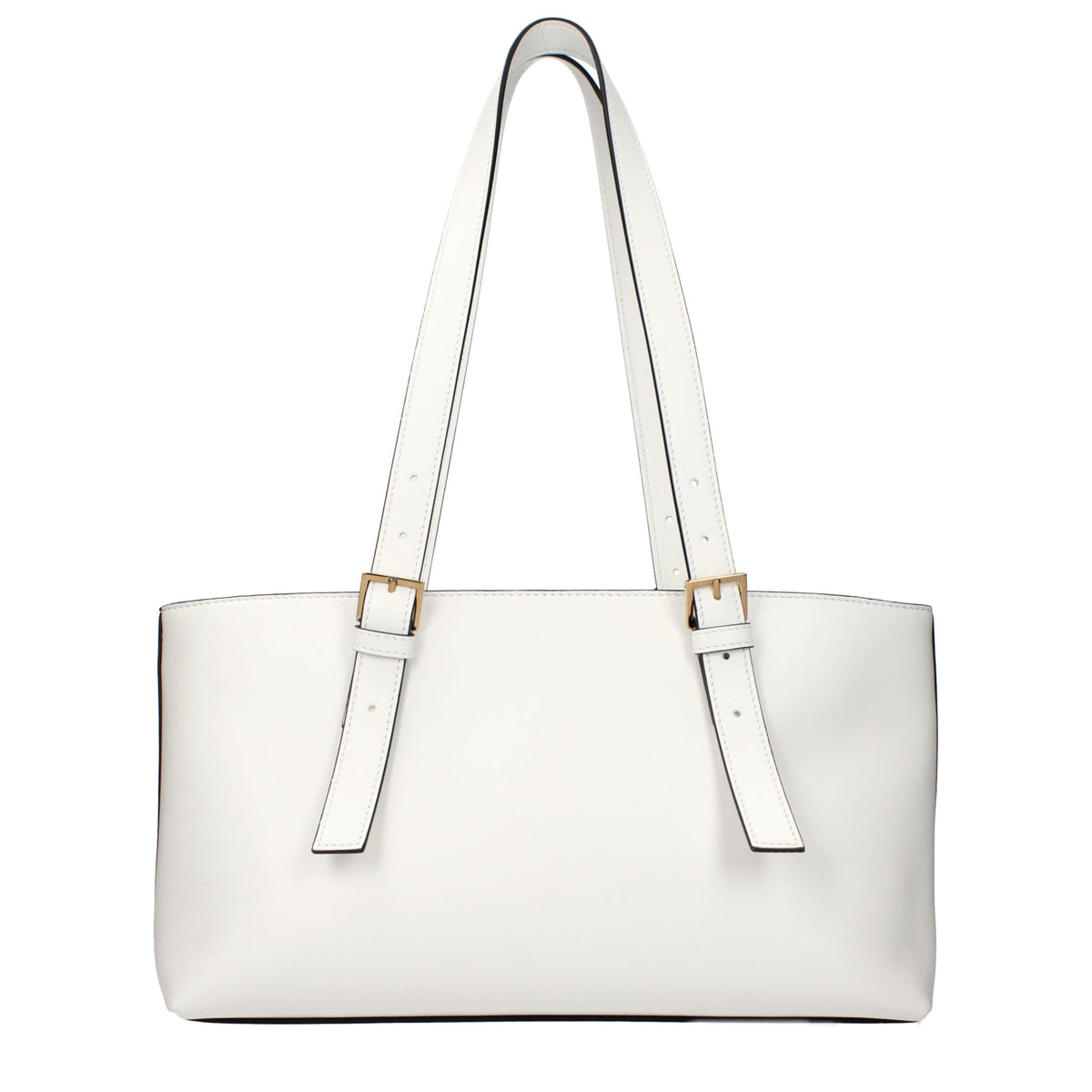 White Leather Shoulder Bag