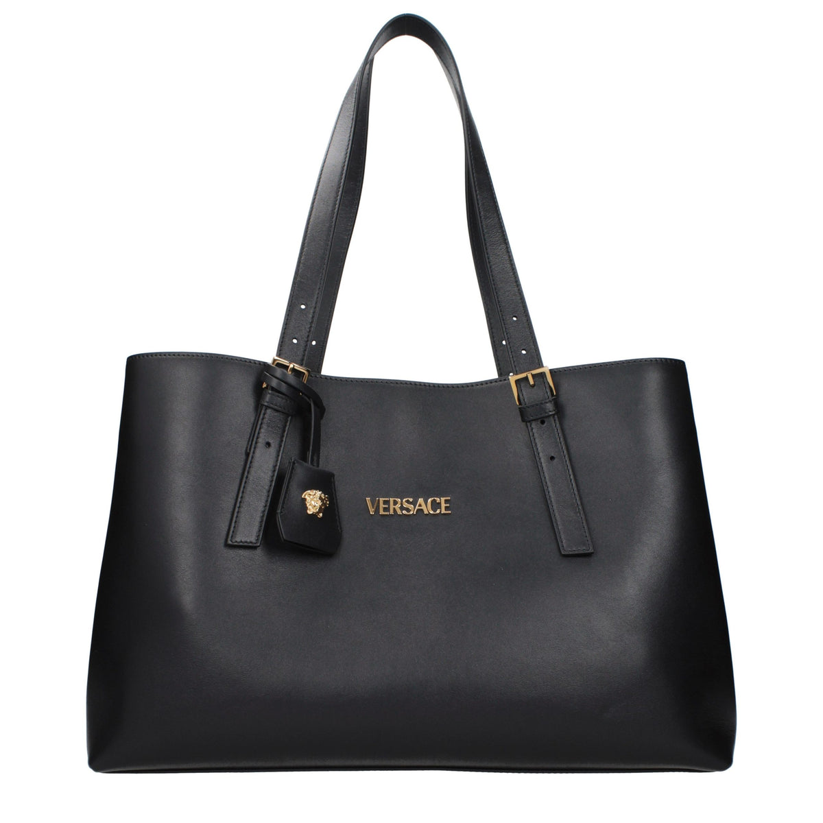 Black Leather Shoulder Bag
