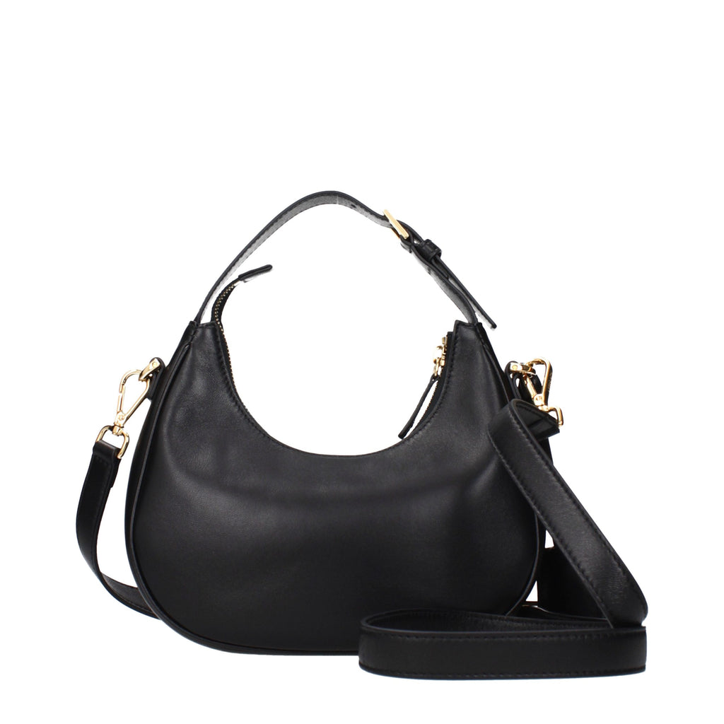 Black Leather Handbag