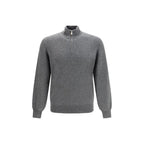 Gray Cashmere Sweatshirt