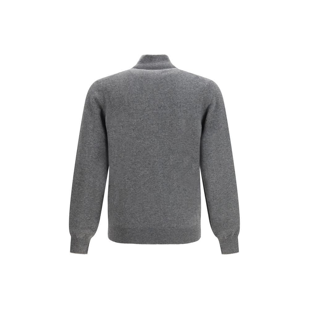 Gray Cashmere Sweatshirt