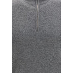 Gray Cashmere Sweatshirt