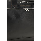 Black Calf Leather Bos Taurus Handbag