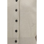 Beige Wool Oves Aries Cardigan