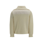 Beige Wool Oves Aries Cardigan