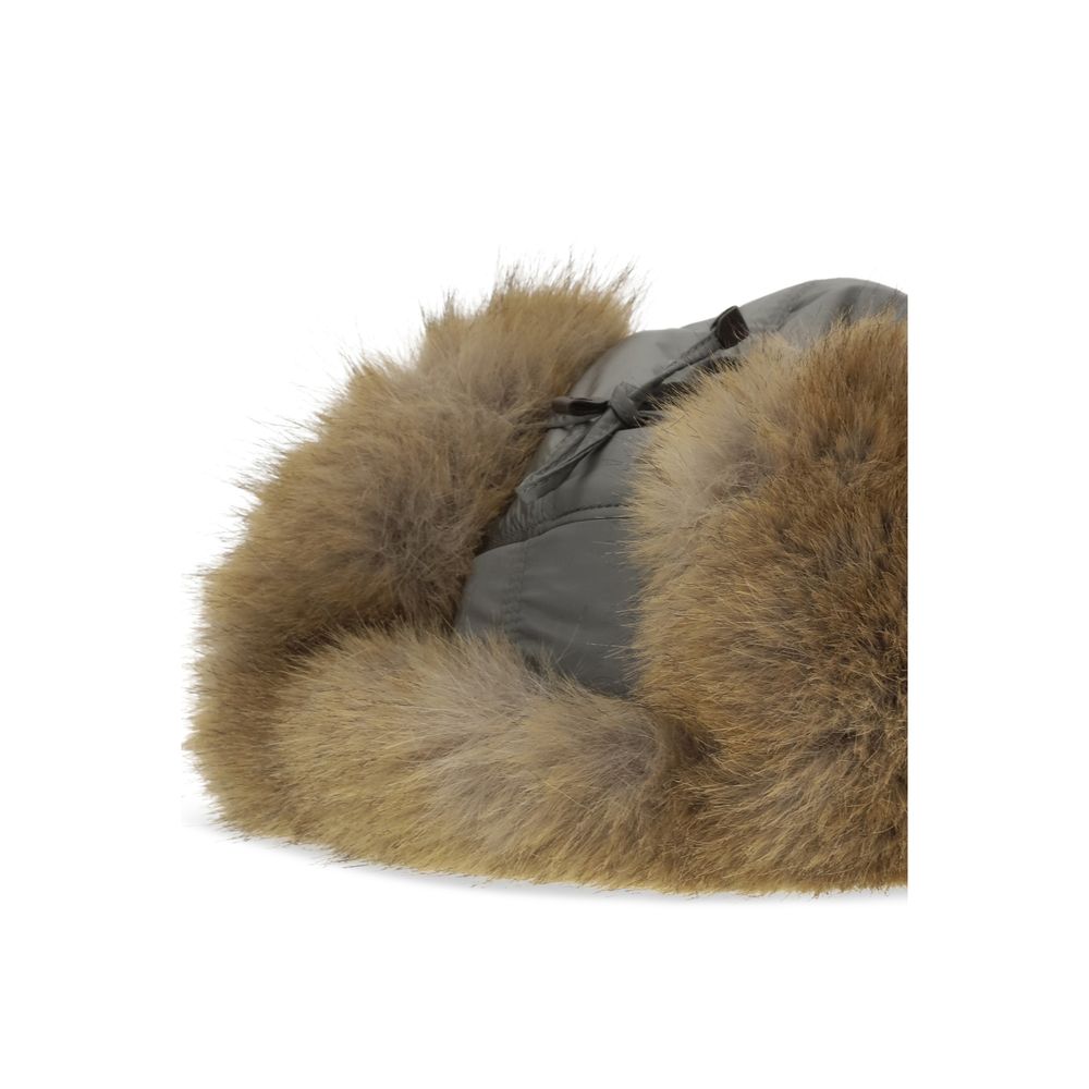 Gray Polyamide Sunhat