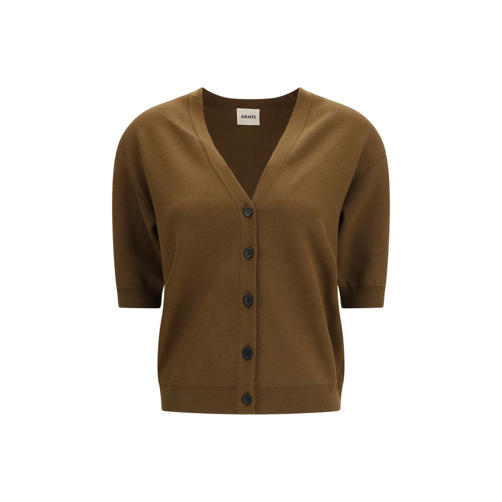 Brown Wool Oves Aries Cardigan