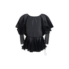 Black Silk Blouse