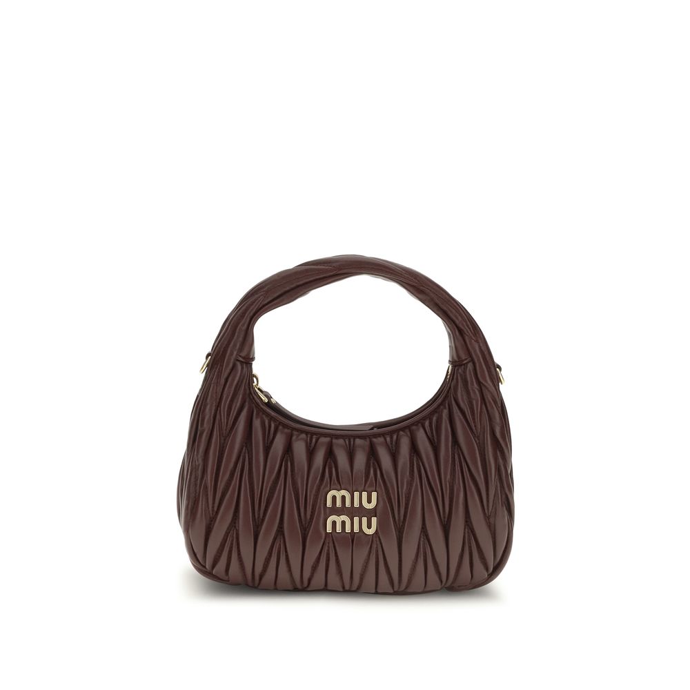 Bordeaux Calf Leather Bos Taurus Shoulder Bag