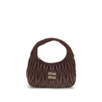 Bordeaux Calf Leather Bos Taurus Shoulder Bag