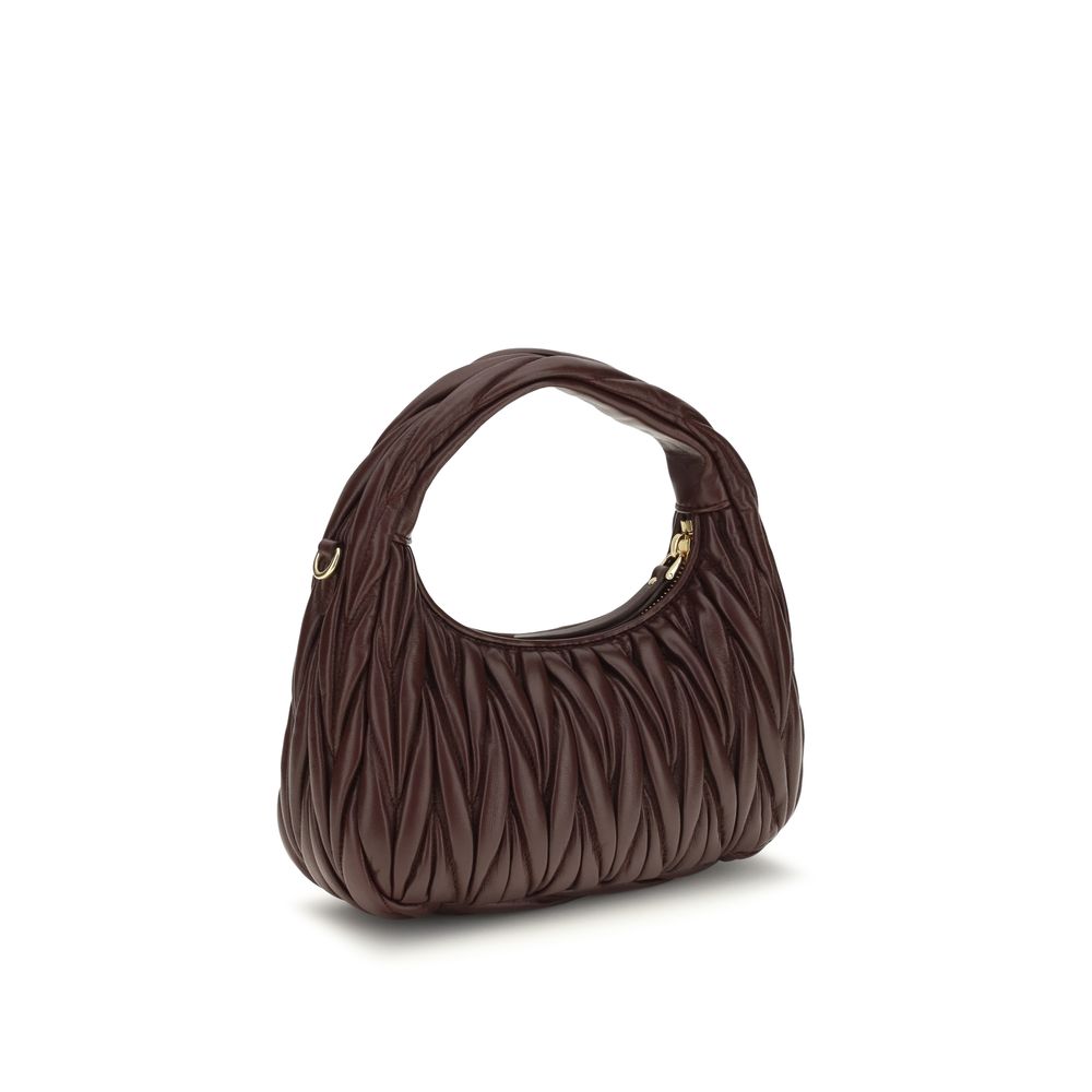 Bordeaux Calf Leather Bos Taurus Shoulder Bag