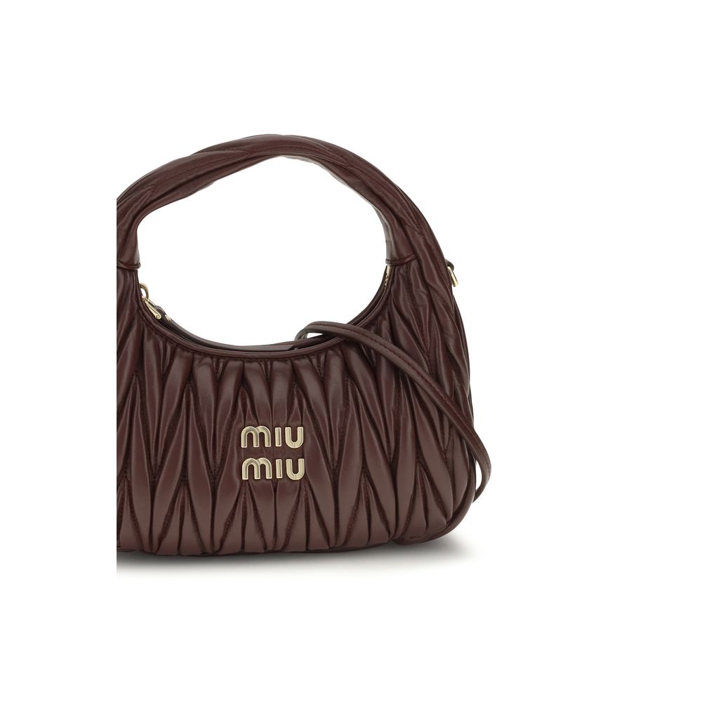 Bordeaux Calf Leather Bos Taurus Shoulder Bag