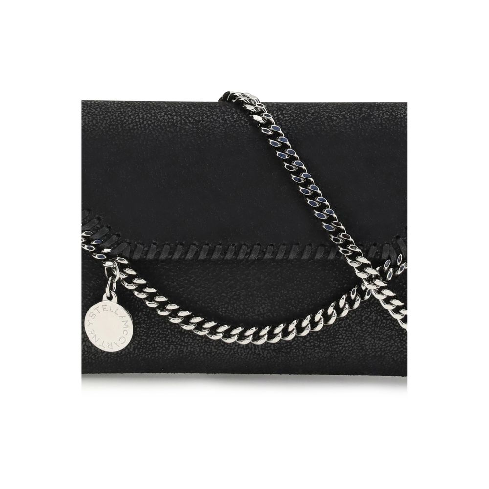 Black Polyester Shoulder Bag