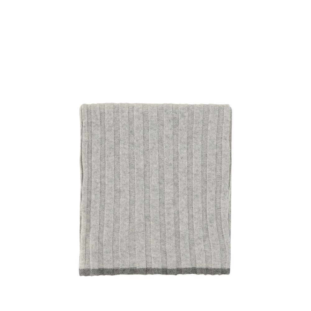 Gray Cashmere Scarf