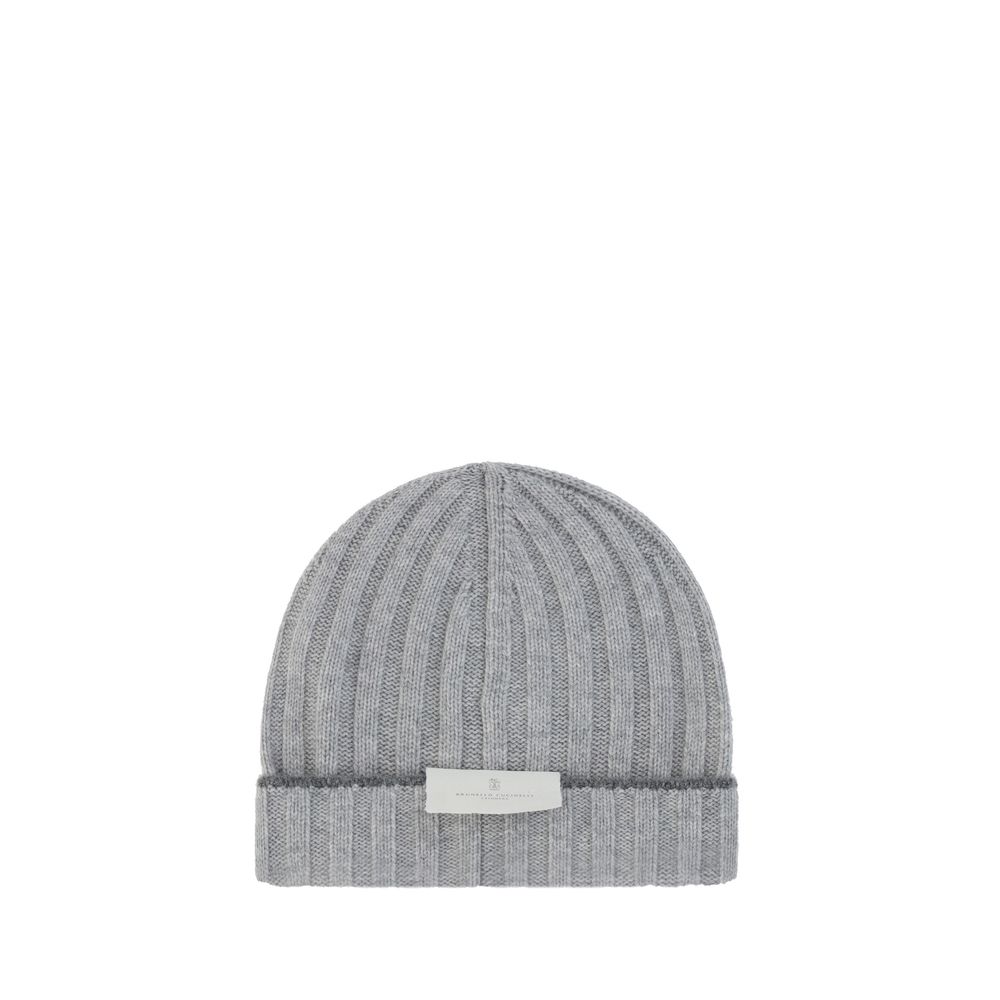 Gray Cashmere Beanie
