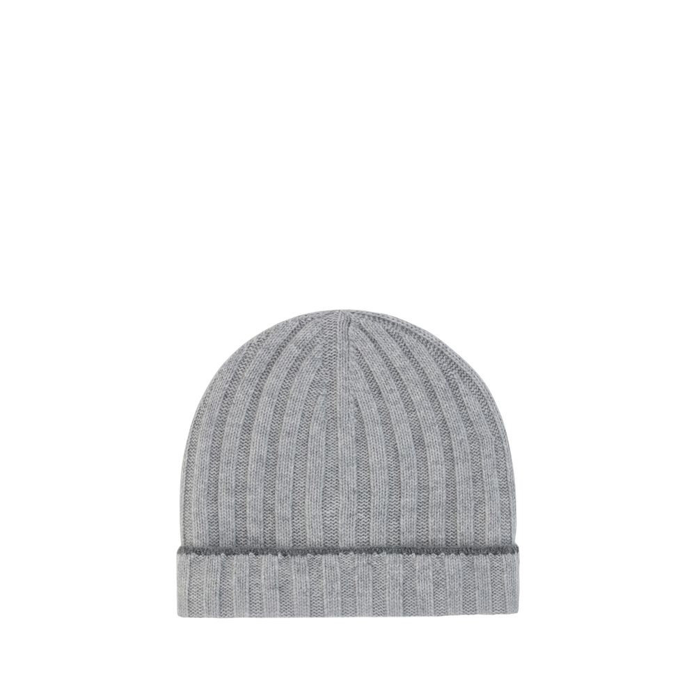 Gray Cashmere Beanie