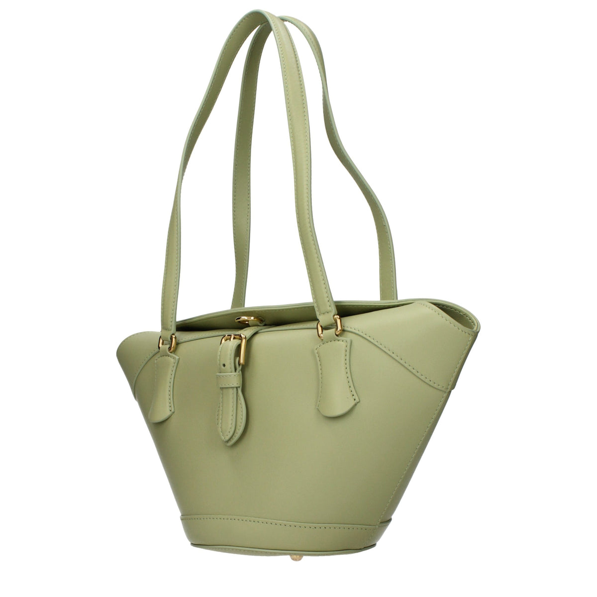 Green Leather Shoulder Bag