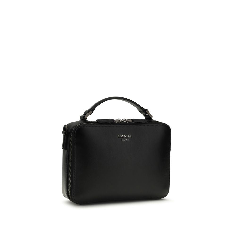 Black Calf Leather Bos Taurus Shoulder Bag