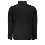 Black Cotton Men's Sweatshirt