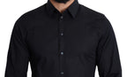 Blue Cotton Formal GOLD Dress Shirt