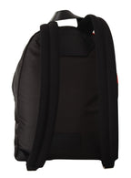 Red & Black Nylon Urban Backpack