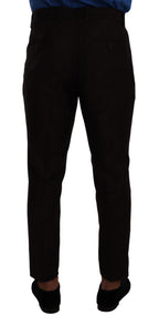 Bordeaux Wool Men Skinny Trouser Pants