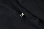 Gray Checked Cargo Trousers Stretch Pants