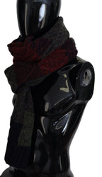 Multicolor Knitted Men Neck Wrap Shawl Scarf