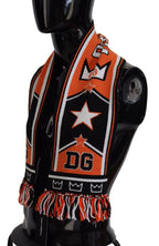Multicolor DG Logo Printed Men Neck Wrap Shawl Scarf