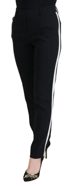 Black High Waist Women Pants