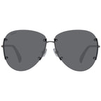 Gray Metal Sunglasses