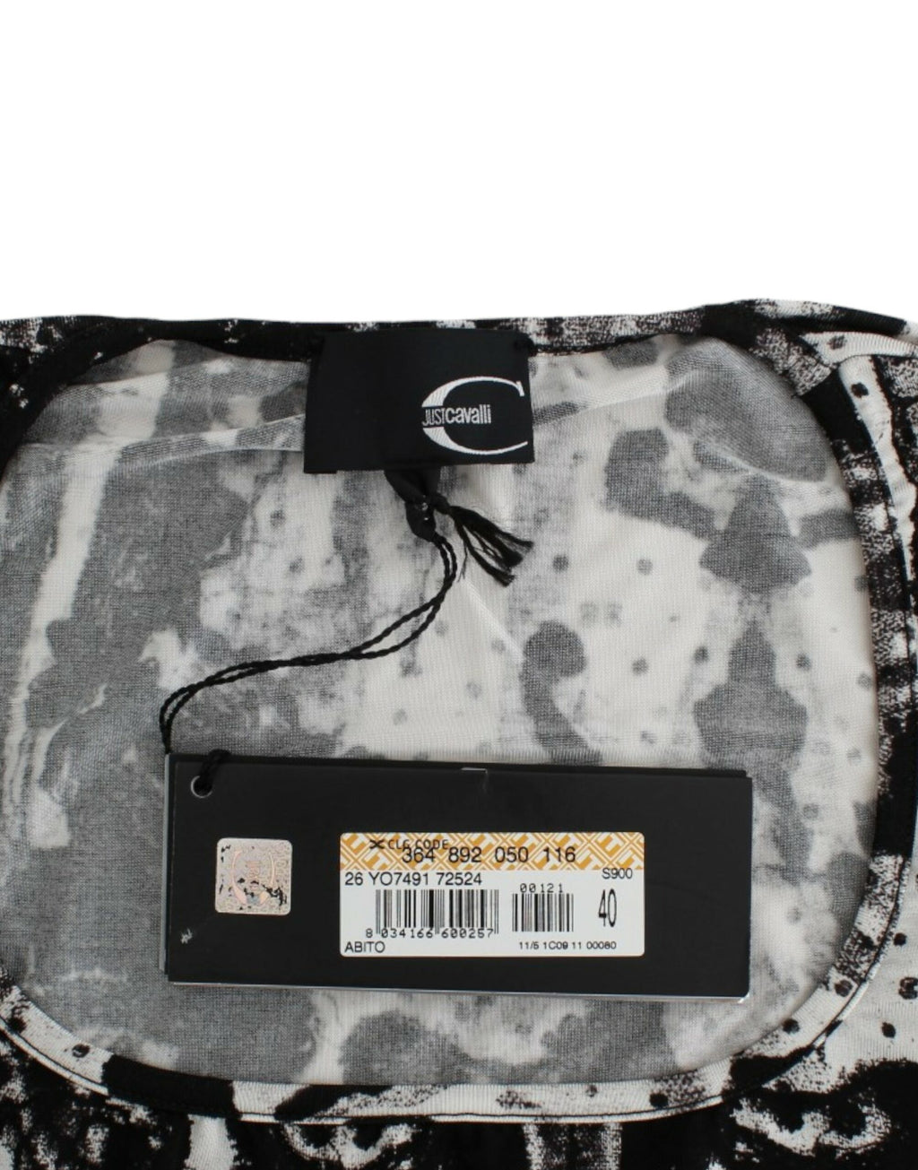 Black Printed Sheath Dress