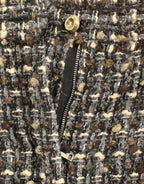 Multicolor wool shorts pants