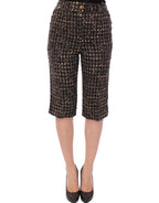 Multicolor Wool Shorts Pants