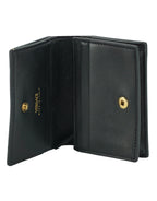 Brown Calf Leather Compact Wallet